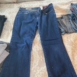 Dark Blue Curvy Jeans